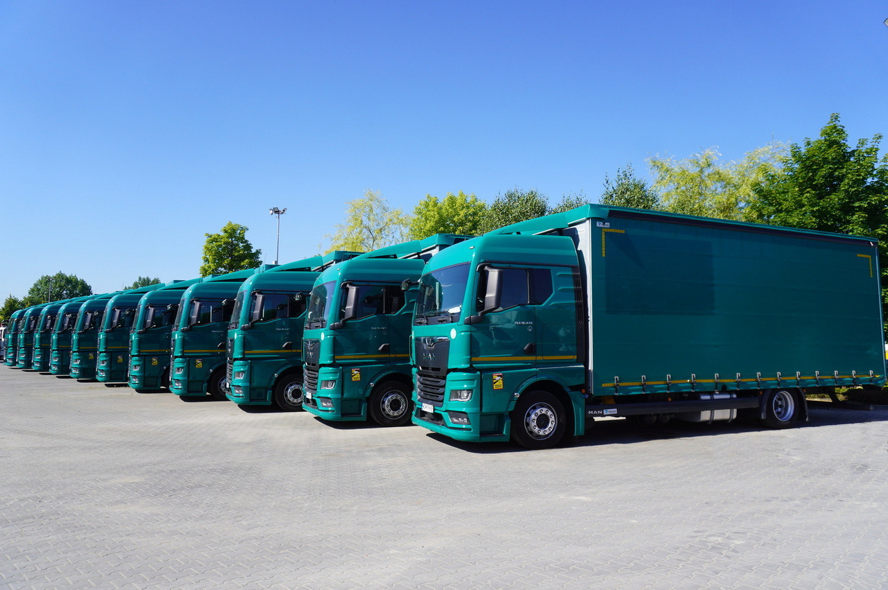 MAN TGX 18.470 / 2022 / Curtainsider 19 EPAL / Retarder / 15 units - 커튼사이더 트럭 : 사진 2 MAN TGX 18.470 / 2022 / Curtainsider 19 EPAL / Retarder / 15 units - 커튼사이더 트럭 : 사진 2