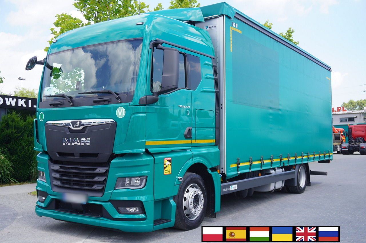 MAN TGX 18.470 / 2022 / Curtainsider 19 EPAL / Retarder / 15 units - 커튼사이더 트럭 : 사진 1 MAN TGX 18.470 / 2022 / Curtainsider 19 EPAL / Retarder / 15 units - 커튼사이더 트럭 : 사진 1