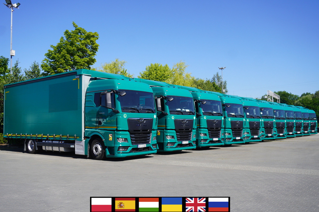 MAN TGX 18.470 / 2022 / Curtainsider 19 EPAL / Retarder / 15 units - 커튼사이더 트럭 : 사진 1 MAN TGX 18.470 / 2022 / Curtainsider 19 EPAL / Retarder / 15 units - 커튼사이더 트럭 : 사진 1