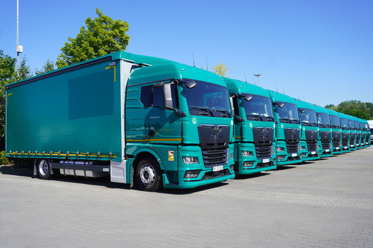 MAN TGX 18.470 / 2022 / Curtainsider 19 EPAL / Retarder / 15 units - 커튼사이더 트럭 : 사진 3 MAN TGX 18.470 / 2022 / Curtainsider 19 EPAL / Retarder / 15 units - 커튼사이더 트럭 : 사진 3