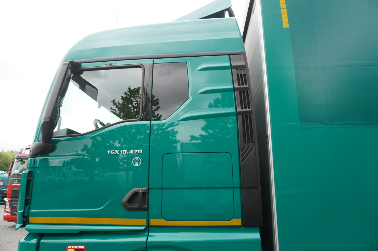 커튼사이더 트럭 MAN TGX 18.470 / Trailer 19 EPAL / Curtainsider 19 EPAL / 2022 / Retarder / 15 units : 사진 16