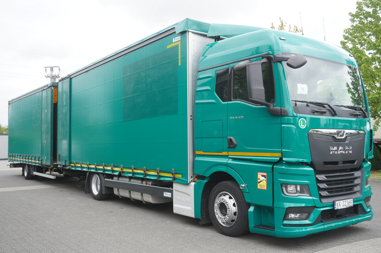 MAN TGX 18.470 / Trailer 19 EPAL / Curtainsider 19 EPAL / 2022 / Retarder / 15 units - 커튼사이더 트럭 : 사진 2 MAN TGX 18.470 / Trailer 19 EPAL / Curtainsider 19 EPAL / 2022 / Retarder / 15 units - 커튼사이더 트럭 : 사진 2