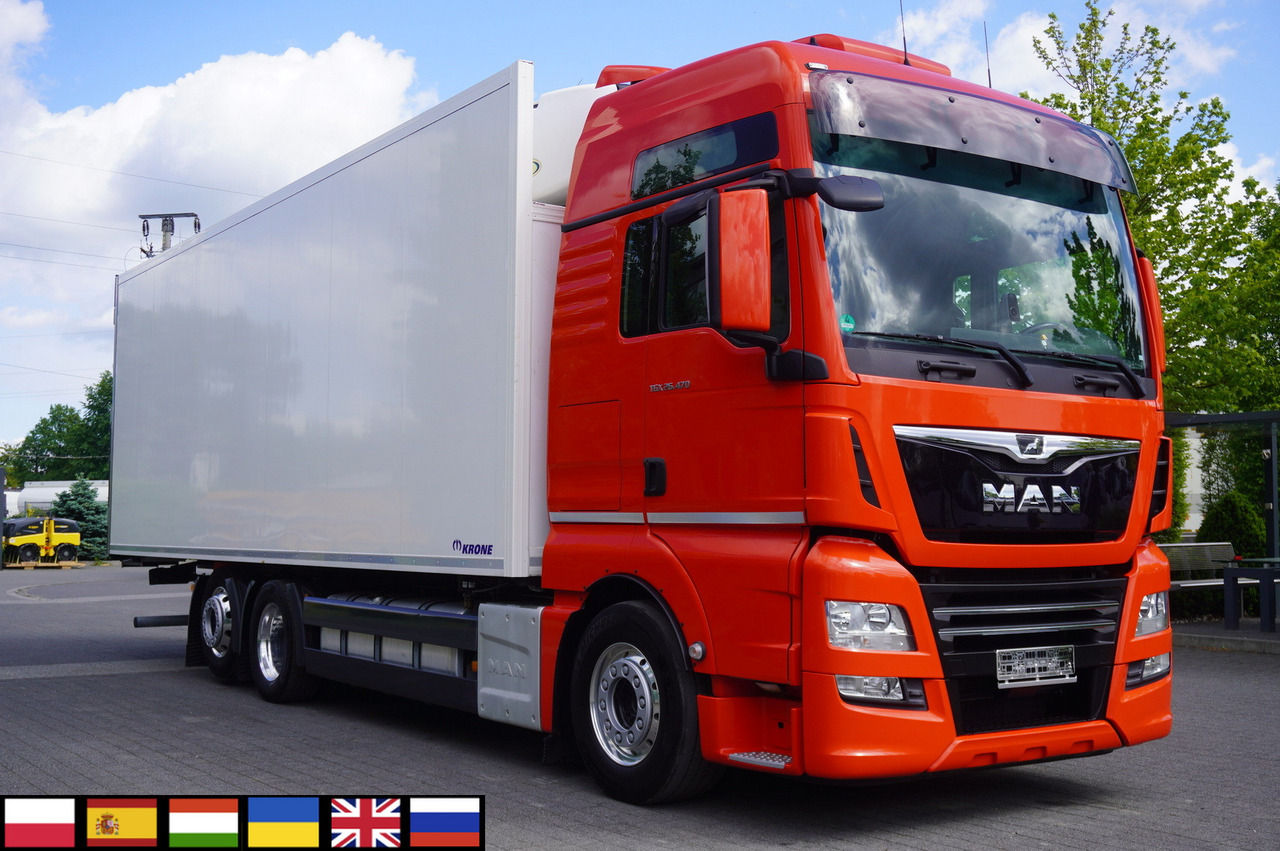 MAN TGX 26.470 / Krone refrigerator bitemperature doppelstock 20 EPAL / Carrier Supra 1250 MT - 냉동탑차 : 사진 1 MAN TGX 26.470 / Krone refrigerator bitemperature doppelstock 20 EPAL / Carrier Supra 1250 MT - 냉동탑차 : 사진 1