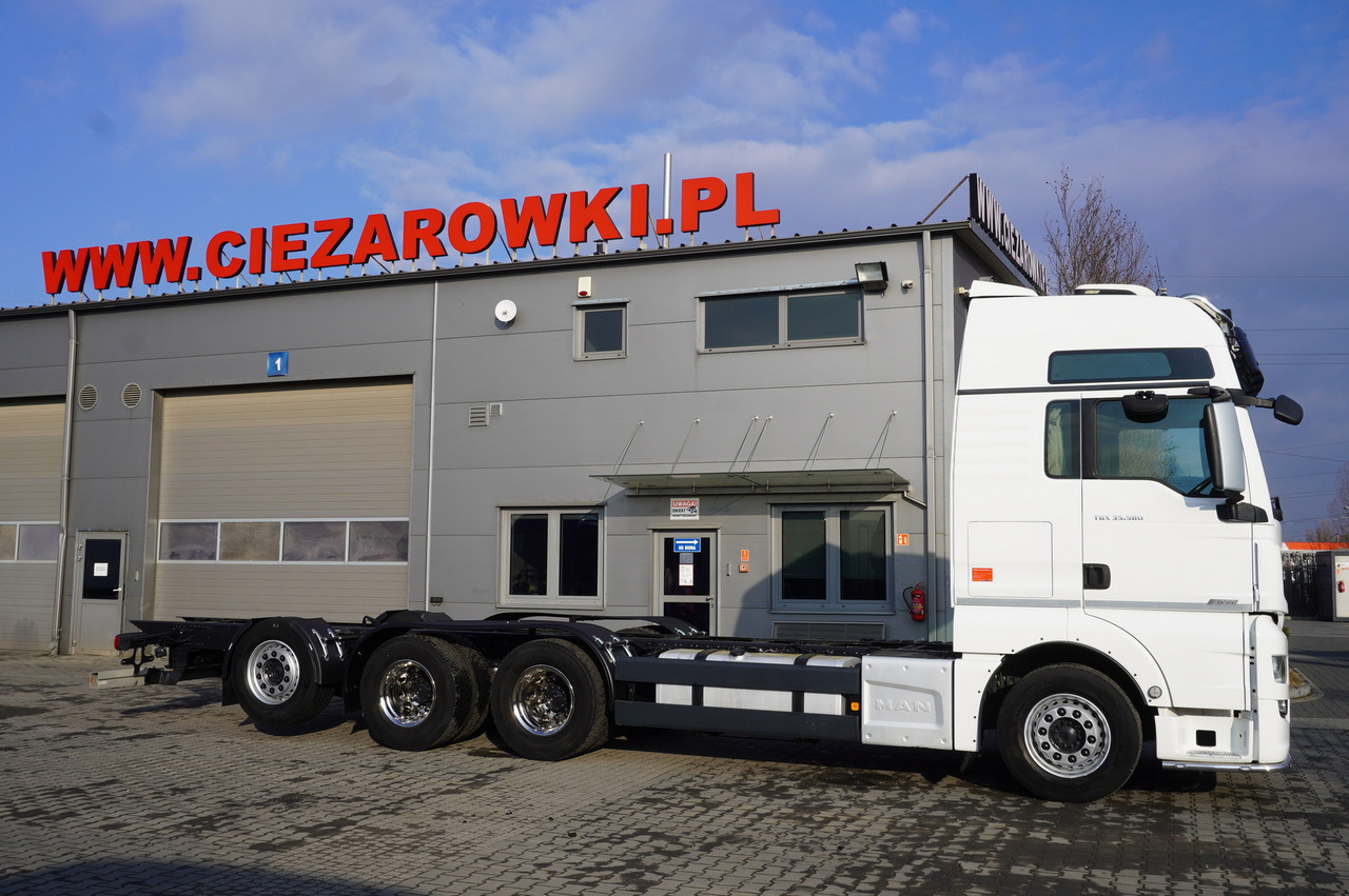 MAN TGX 35.580 E6 8x4/4 - 8.8m chassis frame - 캡 새시 트럭 : 사진 4 MAN TGX 35.580 E6 8x4/4 - 8.8m chassis frame - 캡 새시 트럭 : 사진 4