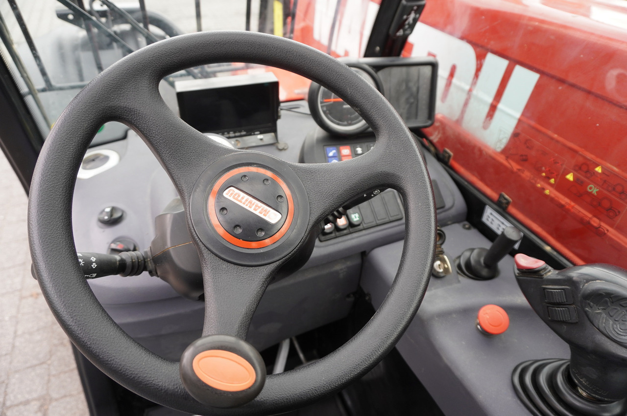 망원형 휠 로더 MANITOU MT 730 H / 7 m reach / 3 t / height 190 cm / 2900 MTH! / Joystick : 사진 27