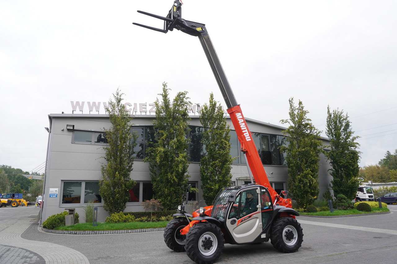 망원형 휠 로더 MANITOU MT 730 H / 7 m reach / 3 t / height 190 cm / 2900 MTH! / Joystick : 사진 10