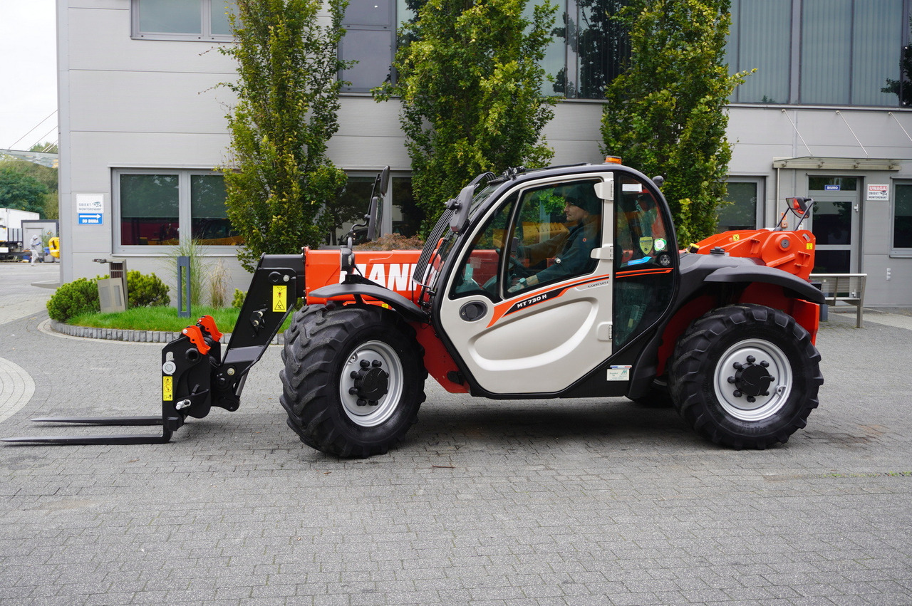 망원형 휠 로더 MANITOU MT 730 H / 7 m reach / 3 t / height 190 cm / 2900 MTH! / Joystick : 사진 24