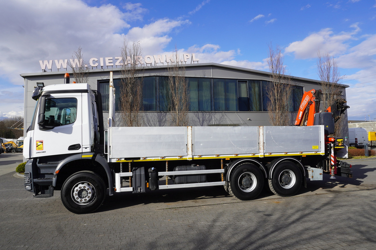 MERCEDES-BENZ AROCS 2636 Flatbed / HDS FASSI F175 7.7 T / 150,000 km - 모바일 크레인 : 사진 3 MERCEDES-BENZ AROCS 2636 Flatbed / HDS FASSI F175 7.7 T / 150,000 km - 모바일 크레인 : 사진 3
