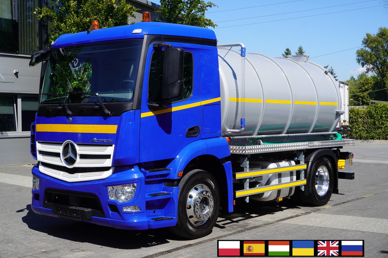 MERCEDES-BENZ Actros 18.35 LS / Body NEW septic tank (08/2025) 11000 l / 280000 kilometers! - 슬러리 탱커 : 사진 1 MERCEDES-BENZ Actros 18.35 LS / Body NEW septic tank (08/2025) 11000 l / 280000 kilometers! - 슬러리 탱커 : 사진 1