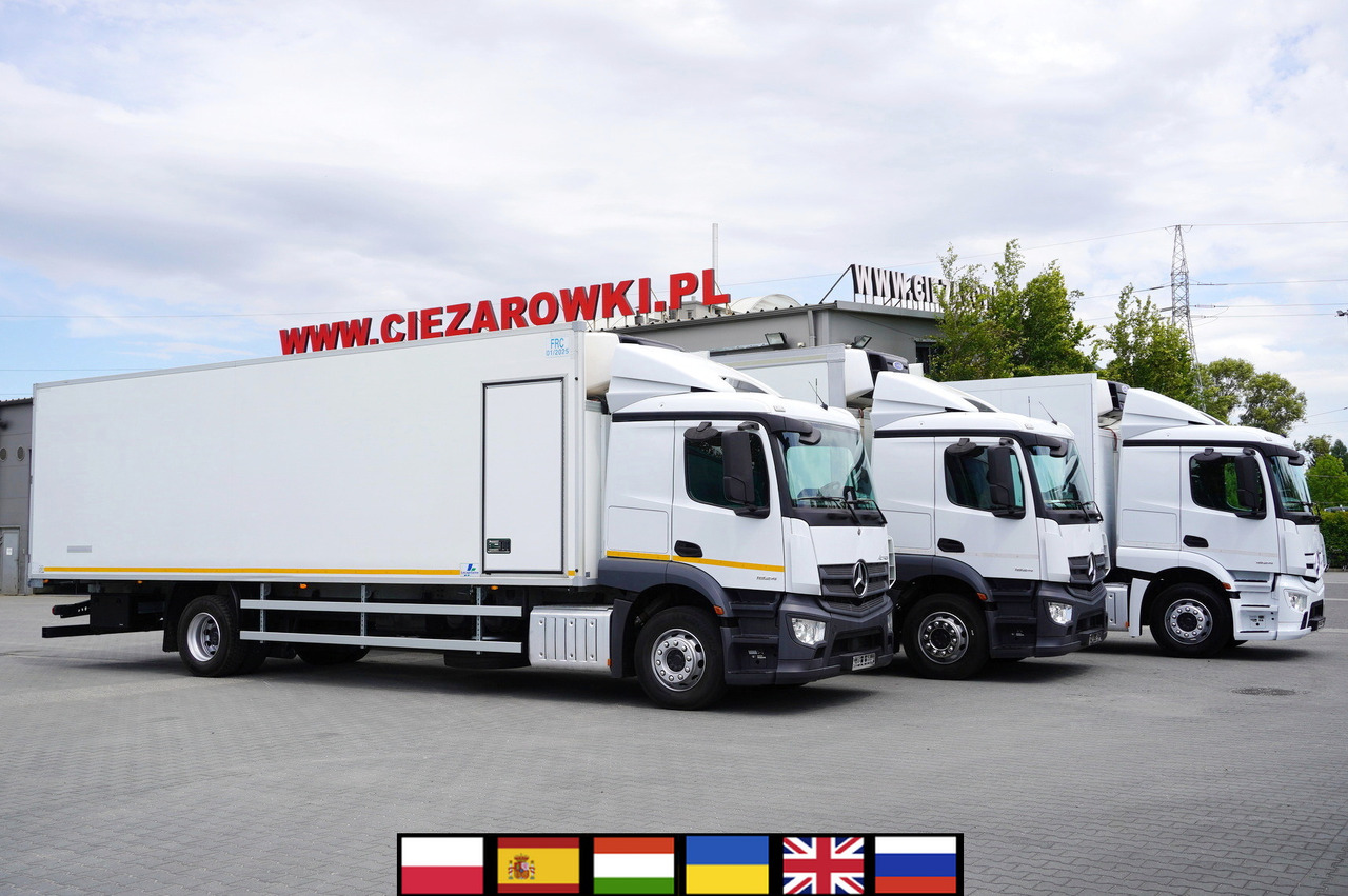 MERCEDES-BENZ Actros 1824 / Refrigerator 22 EPAL / Carrier Supra 1250 / Sleeping cabin / 3 units - 냉동탑차 : 사진 1 MERCEDES-BENZ Actros 1824 / Refrigerator 22 EPAL / Carrier Supra 1250 / Sleeping cabin / 3 units - 냉동탑차 : 사진 1
