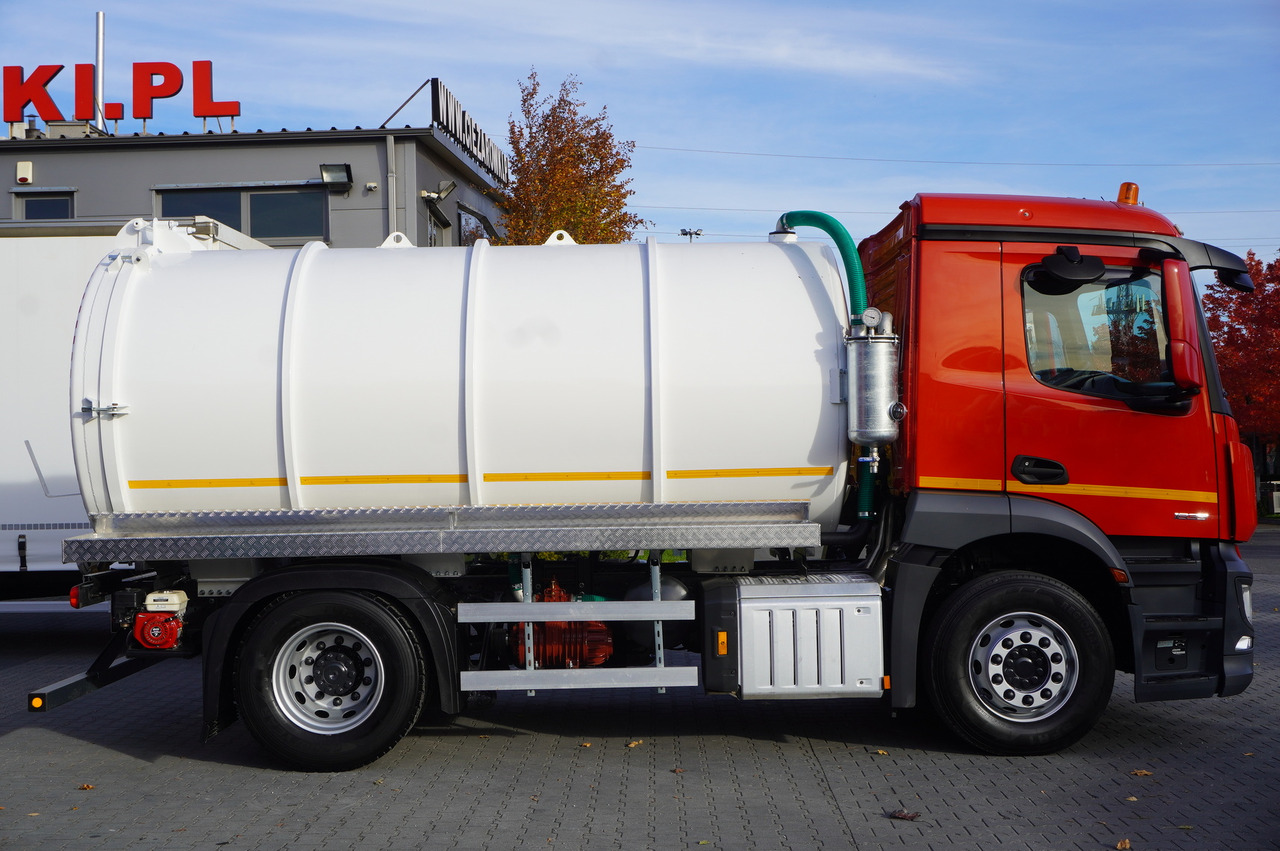MERCEDES-BENZ Actros 1833 / 260 tho. km / NEW septic tank 11000 l - 유조트럭 : 사진 2 MERCEDES-BENZ Actros 1833 / 260 tho. km / NEW septic tank 11000 l - 유조트럭 : 사진 2
