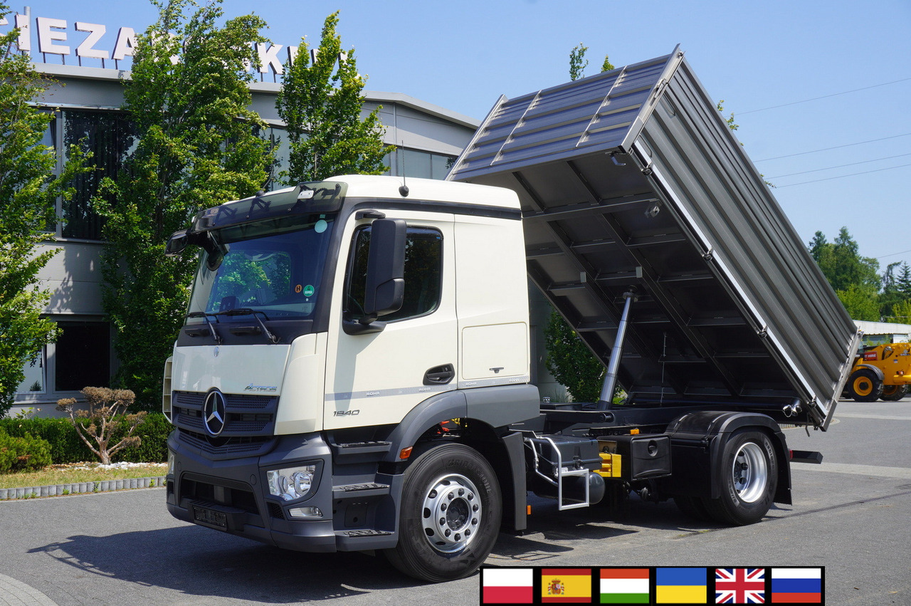 MERCEDES-BENZ Actros 1840 / New 3-side tipper 10 EPAL / Diff. lock / Load cap 10 t - 덤프트럭 : 사진 1 MERCEDES-BENZ Actros 1840 / New 3-side tipper 10 EPAL / Diff. lock / Load cap 10 t - 덤프트럭 : 사진 1