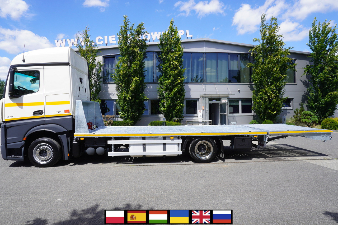 MERCEDES-BENZ Actros 1845 4×2 E6 / NEW tow truck platform 8.3 m / Sleeper cab - 자동 운반 장치 트럭 : 사진 1 MERCEDES-BENZ Actros 1845 4×2 E6 / NEW tow truck platform 8.3 m / Sleeper cab - 자동 운반 장치 트럭 : 사진 1