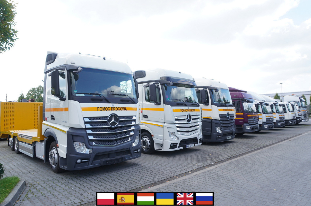 MERCEDES-BENZ Actros 1845 / NEW TOW TRUCK PLATFORM/ Sleeper cab / several units - 자동 운반 장치 트럭 : 사진 1 MERCEDES-BENZ Actros 1845 / NEW TOW TRUCK PLATFORM/ Sleeper cab / several units - 자동 운반 장치 트럭 : 사진 1