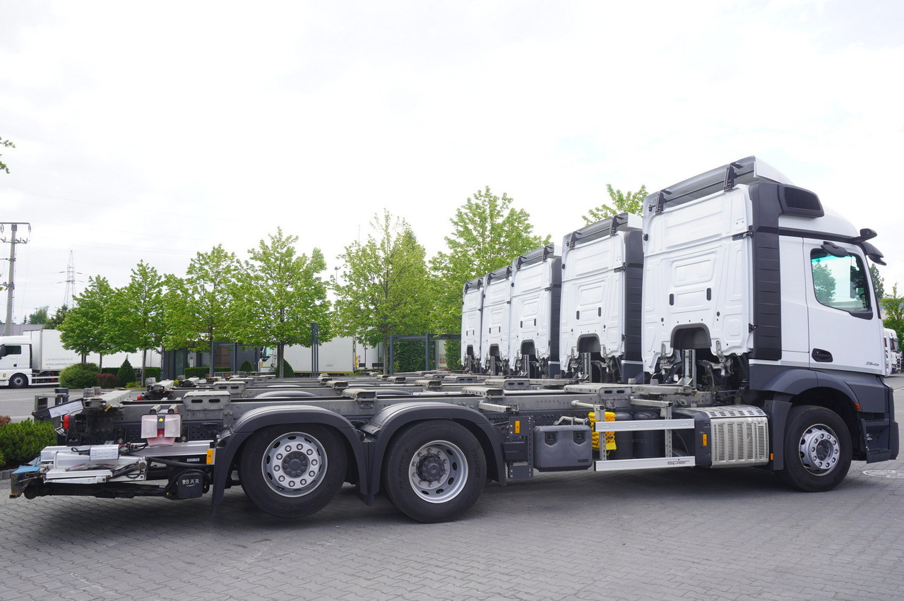 MERCEDES-BENZ Actros 2545 6×2 MP5 / ADR AT / 12 units - 컨테이너 운반 장치/ 스와프 보디 트럭 : 사진 3 MERCEDES-BENZ Actros 2545 6×2 MP5 / ADR AT / 12 units - 컨테이너 운반 장치/ 스와프 보디 트럭 : 사진 3