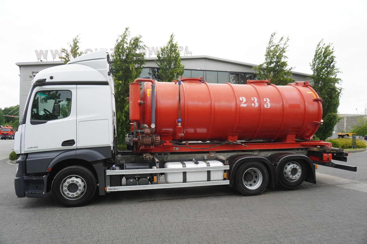 MERCEDES-BENZ Actros 2545 6 × 2 MP5 / NEW septic barrel 13000 L - 슬러리 탱커 : 사진 2 MERCEDES-BENZ Actros 2545 6 × 2 MP5 / NEW septic barrel 13000 L - 슬러리 탱커 : 사진 2