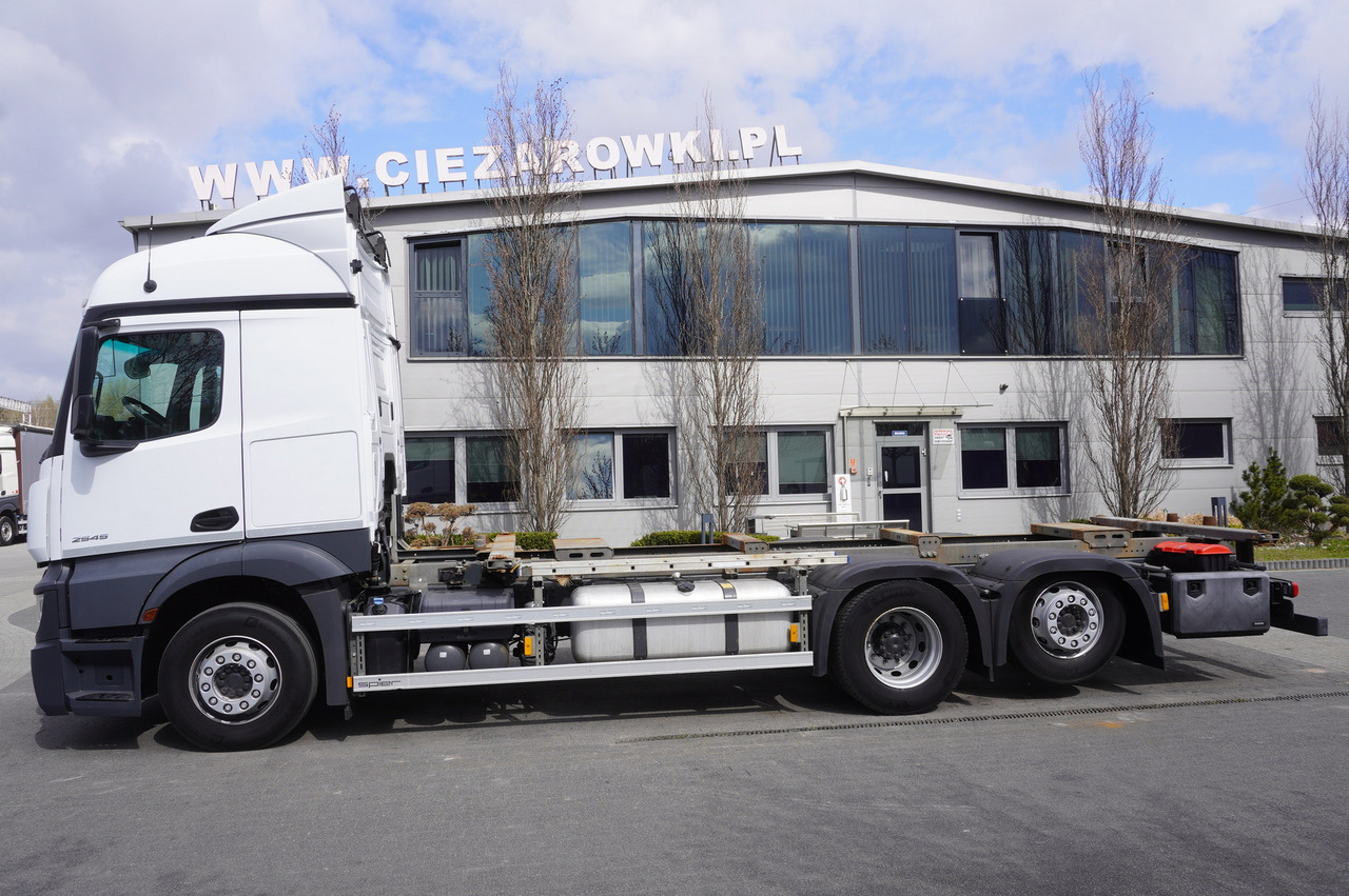 MERCEDES-BENZ Actros 2545 6x2 MP5 / Full ADR / BDF - 컨테이너 운반 장치/ 스와프 보디 트럭 : 사진 2 MERCEDES-BENZ Actros 2545 6x2 MP5 / Full ADR / BDF - 컨테이너 운반 장치/ 스와프 보디 트럭 : 사진 2
