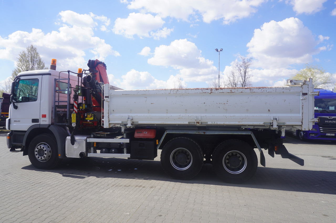 모바일 크레인 MERCEDES-BENZ Actros 2641 6×4 E5 / Crane / Dumper / 110000 km! : 사진 13