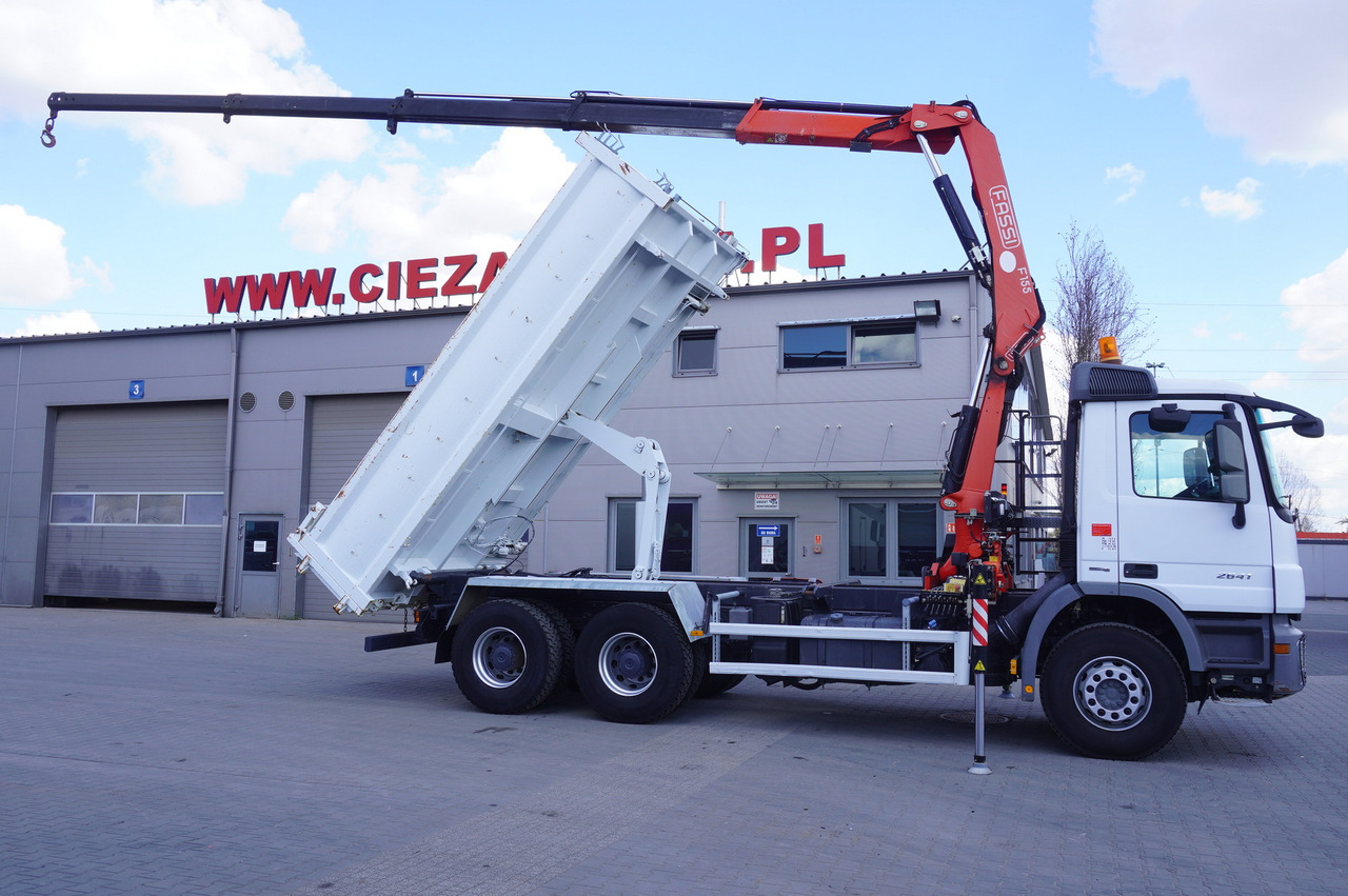 MERCEDES-BENZ Actros 2641 6×4 E5 / Crane / Dumper / 110000 km! - 모바일 크레인 : 사진 3 MERCEDES-BENZ Actros 2641 6×4 E5 / Crane / Dumper / 110000 km! - 모바일 크레인 : 사진 3