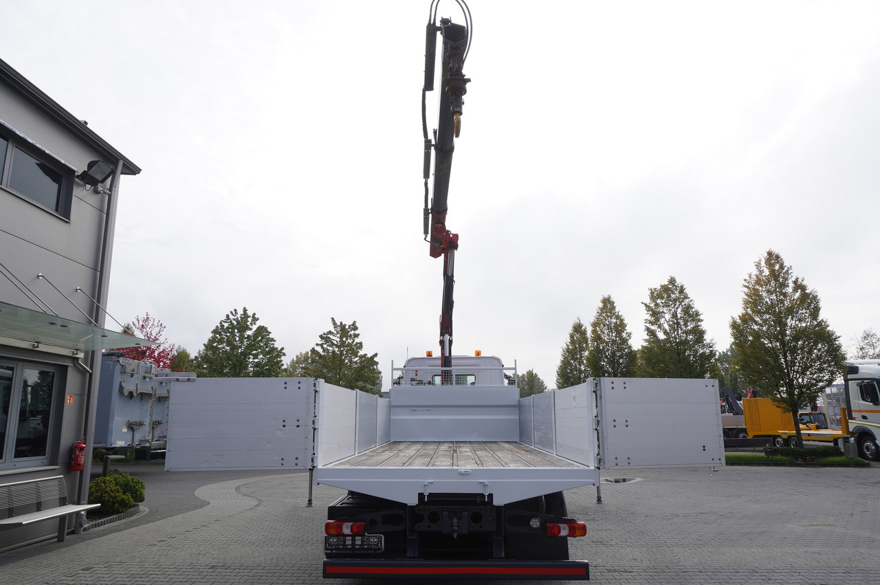 MERCEDES-BENZ Antos 2540 / Flatbed 15 EPAL / Fassi F165 / 6.1 t / 8 m reach / remote control / rotator / 1600 MTH / steered axle - 드롭사이드/ 플랫베드 트럭, 크레인 트럭 : 사진 4 MERCEDES-BENZ Antos 2540 / Flatbed 15 EPAL / Fassi F165 / 6.1 t / 8 m reach / remote control / rotator / 1600 MTH / steered axle - 드롭사이드/ 플랫베드 트럭, 크레인 트럭 : 사진 4