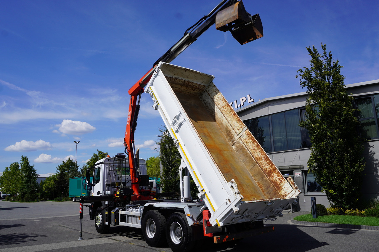 MERCEDES-BENZ Arocs 2636 / 6x4 / HDS Fassi / 3-Way Tipper / Bortmatic - 크레인 트럭 : 사진 5 MERCEDES-BENZ Arocs 2636 / 6x4 / HDS Fassi / 3-Way Tipper / Bortmatic - 크레인 트럭 : 사진 5