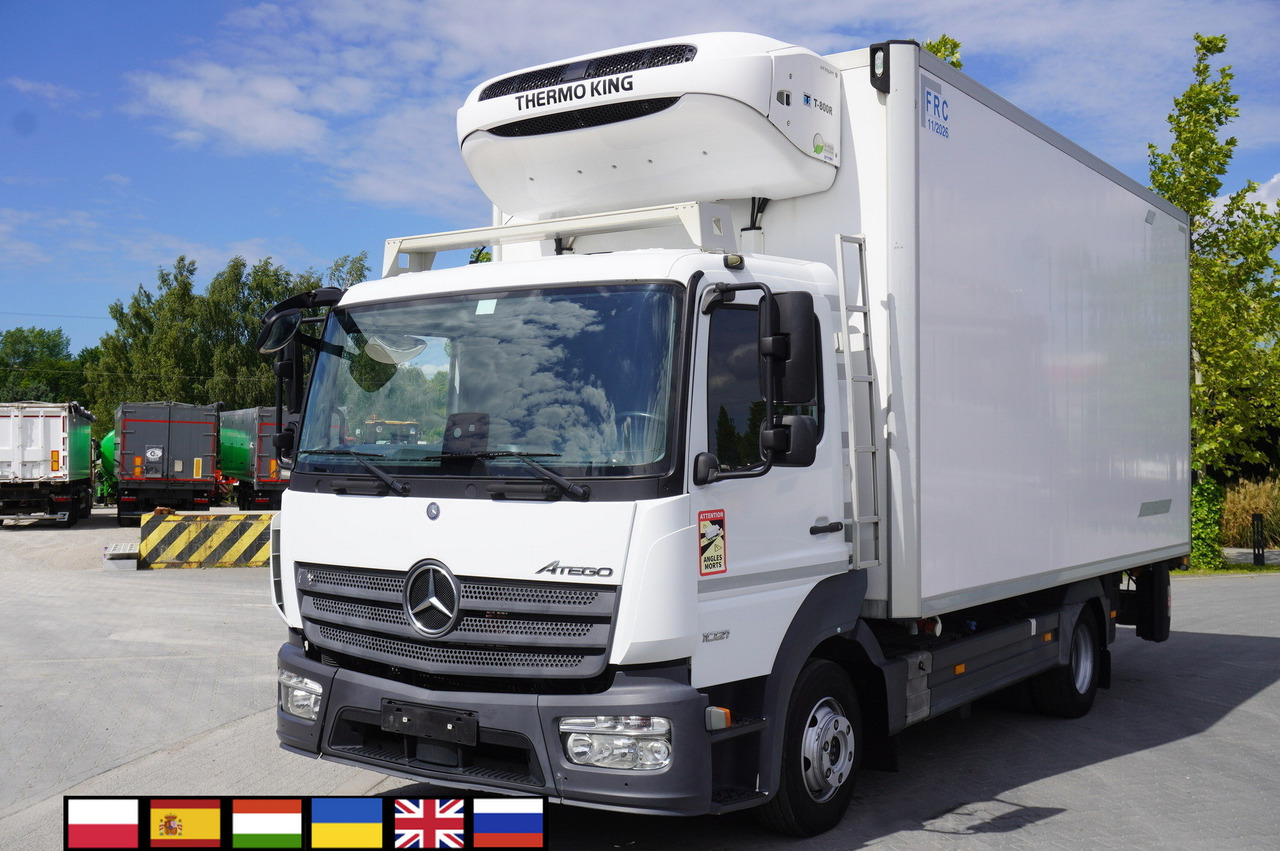 MERCEDES-BENZ Atego 1021 / Lamberet meat hook refrigerator / Carcass elevator 1000 kg / Thermoking T800 R - 냉동탑차, 크레인 트럭 : 사진 1 MERCEDES-BENZ Atego 1021 / Lamberet meat hook refrigerator / Carcass elevator 1000 kg / Thermoking T800 R - 냉동탑차, 크레인 트럭 : 사진 1