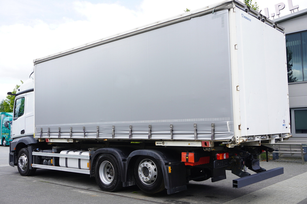 MERCEDES-BENZ Mercedes-Benz Actros 2545 6×2 MP5 / ADR AT / Curtainsider 18 EPAL - 컨테이너 운반 장치/ 스와프 보디 트럭 : 사진 3 MERCEDES-BENZ Mercedes-Benz Actros 2545 6×2 MP5 / ADR AT / Curtainsider 18 EPAL - 컨테이너 운반 장치/ 스와프 보디 트럭 : 사진 3