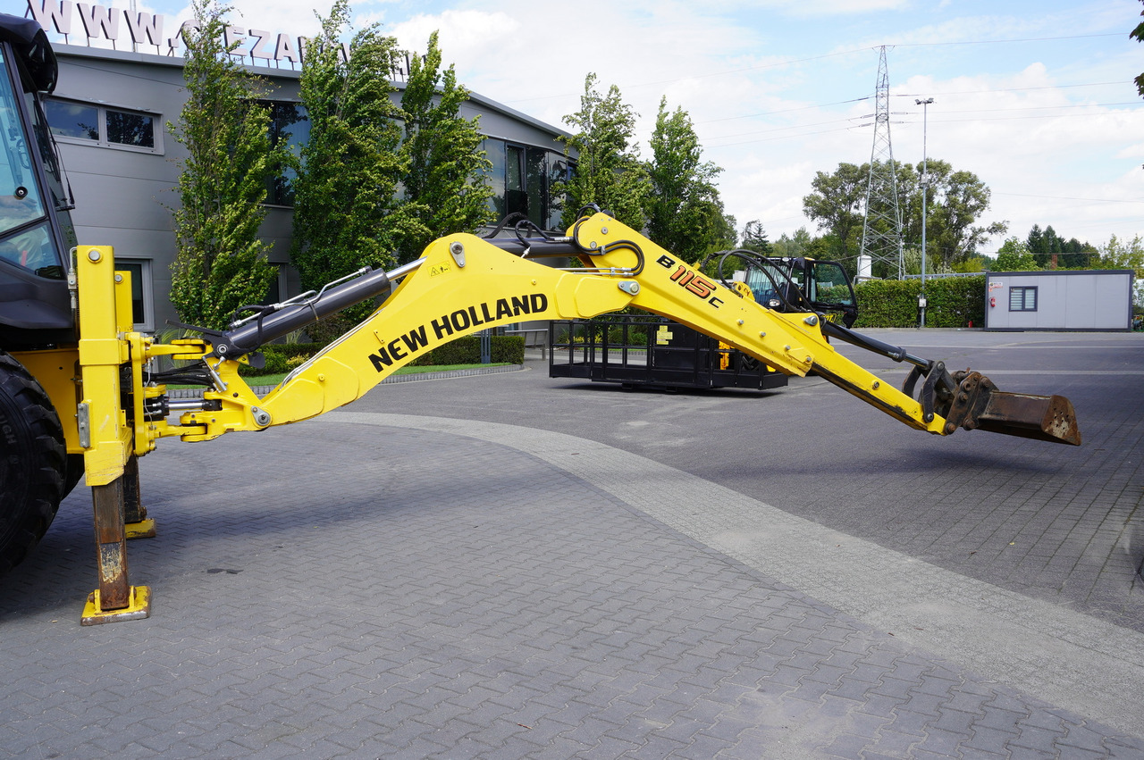 백호 로더 NEW HOLLAND B 115 C backhoe loader / 1000 MTH ! / 2021 : 사진 13