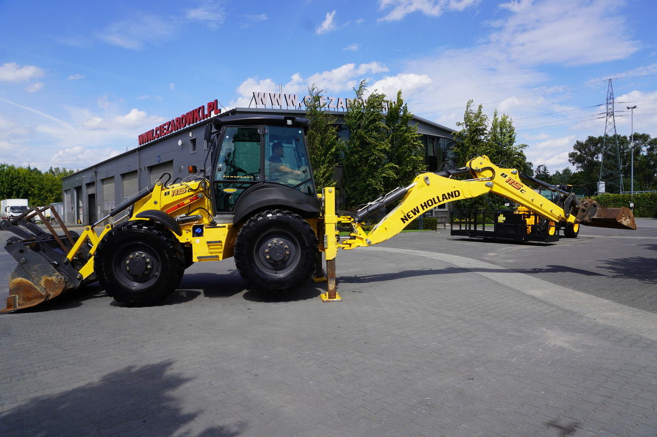 백호 로더 NEW HOLLAND B 115 C backhoe loader / 1000 MTH ! / 2021 : 사진 14