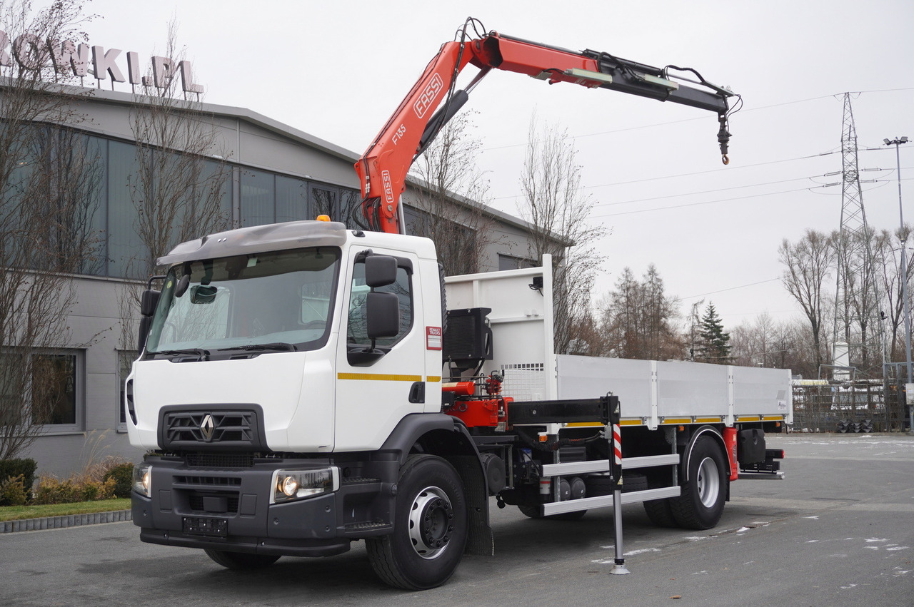 RENAULT C280 DTI 8 / FASSI crane 5.6 T / 560 MTH / Remote control / Rotator / Flatbed 15 EPAL - 크레인 트럭 : 사진 2 RENAULT C280 DTI 8 / FASSI crane 5.6 T / 560 MTH / Remote control / Rotator / Flatbed 15 EPAL - 크레인 트럭 : 사진 2