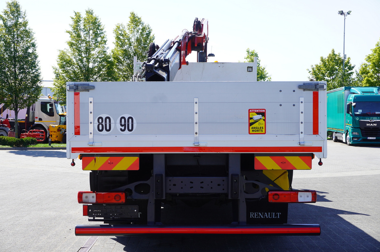 RENAULT C280 DTI 8 / FASSI crane 5.6 T / range 8 m / Flatbed 15 EPAL - 크레인 트럭 : 사진 4 RENAULT C280 DTI 8 / FASSI crane 5.6 T / range 8 m / Flatbed 15 EPAL - 크레인 트럭 : 사진 4