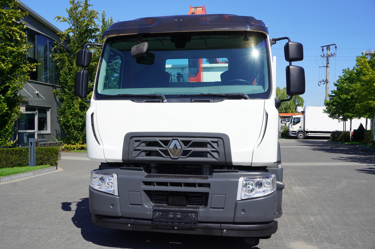 RENAULT C280 DTI 8 / FASSI crane 5.6 T / range 8 m / Flatbed 15 EPAL - 드롭사이드/ 플랫베드 트럭, 크레인 트럭 : 사진 5 RENAULT C280 DTI 8 / FASSI crane 5.6 T / range 8 m / Flatbed 15 EPAL - 드롭사이드/ 플랫베드 트럭, 크레인 트럭 : 사진 5
