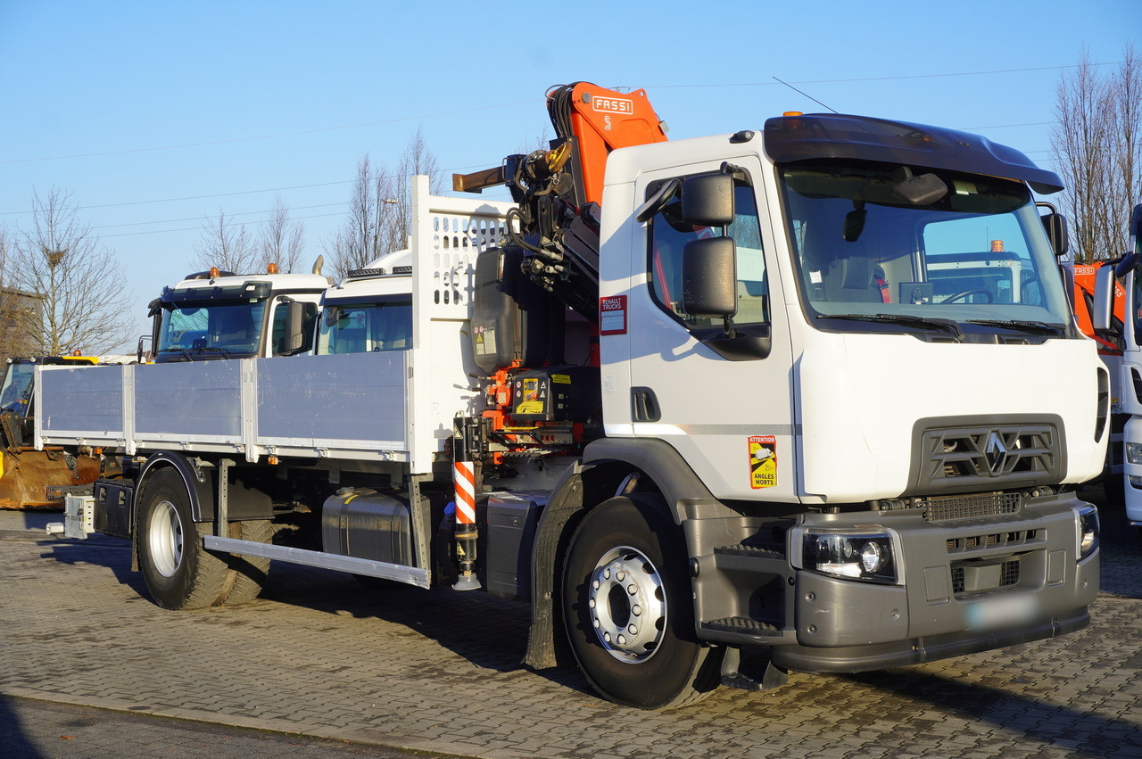 RENAULT C320 P 4x2 / FASSI crane 6 T / 140 MTH!!! / range 10 m / Flatbed 15 EPAL / 52 tho. km!!! - 크레인 트럭 : 사진 4 RENAULT C320 P 4x2 / FASSI crane 6 T / 140 MTH!!! / range 10 m / Flatbed 15 EPAL / 52 tho. km!!! - 크레인 트럭 : 사진 4