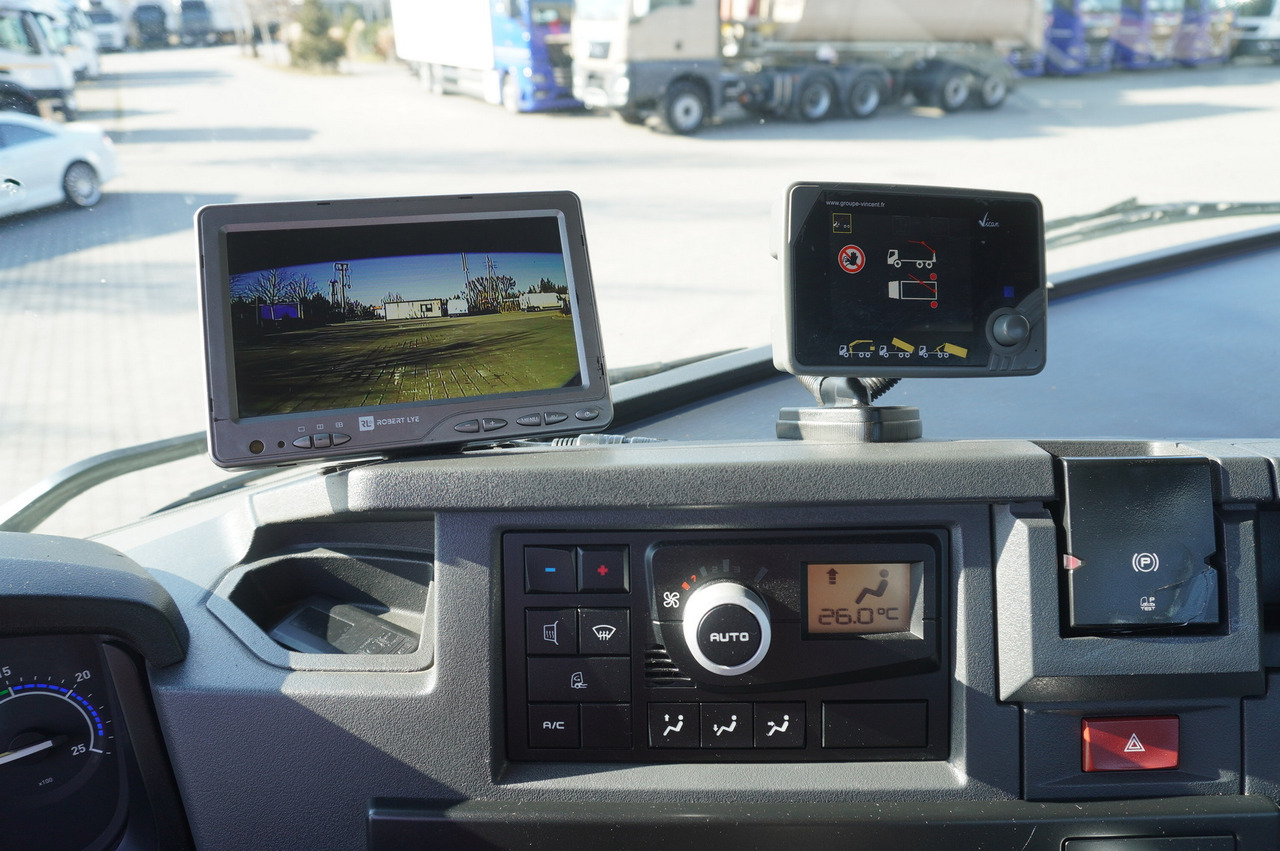 드롭사이드/ 플랫베드 트럭, 크레인 트럭 RENAULT C380 / 6x4 / HDS Palfinger PK 18002-EH 6000 kg : 사진 25