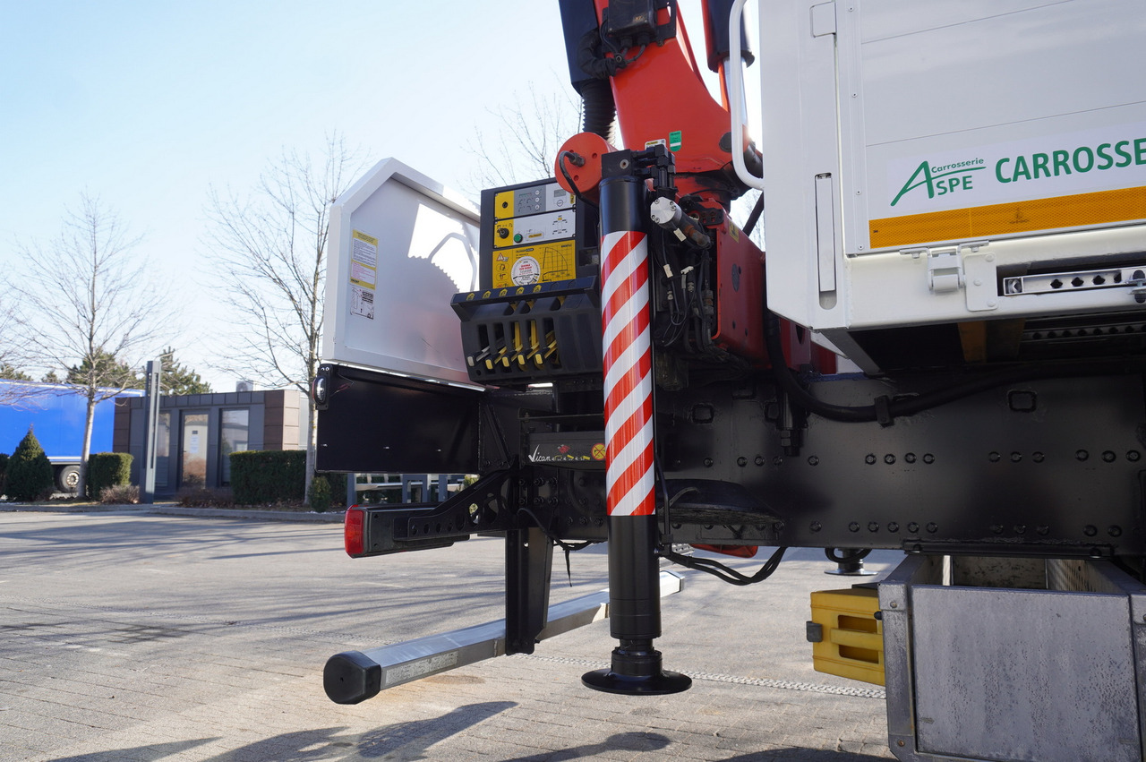 드롭사이드/ 플랫베드 트럭, 크레인 트럭 RENAULT C380 / 6x4 / HDS Palfinger PK 18002-EH 6000 kg : 사진 10