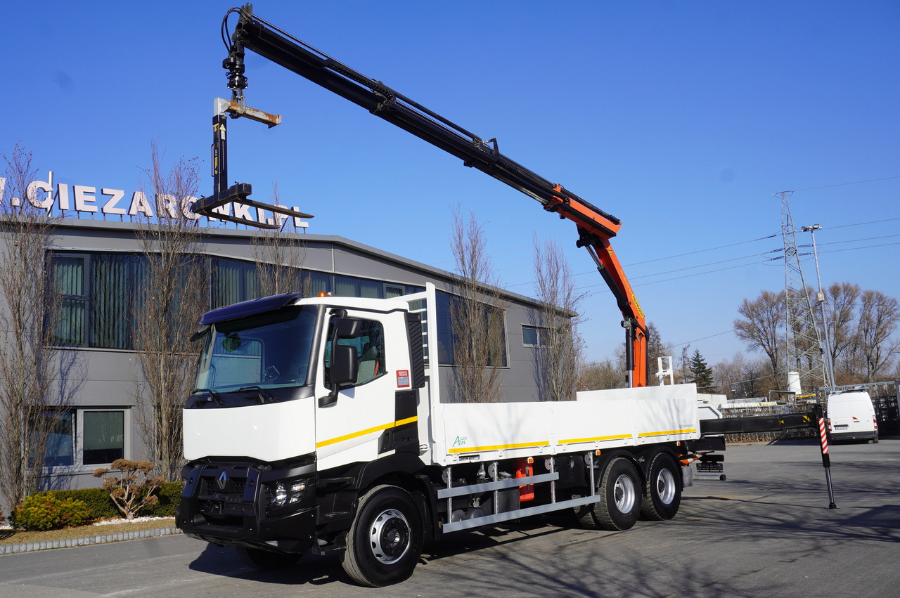 RENAULT C380 / 6x4 / HDS Palfinger PK 18002-EH 6000 kg - 크레인 트럭 : 사진 1 RENAULT C380 / 6x4 / HDS Palfinger PK 18002-EH 6000 kg - 크레인 트럭 : 사진 1