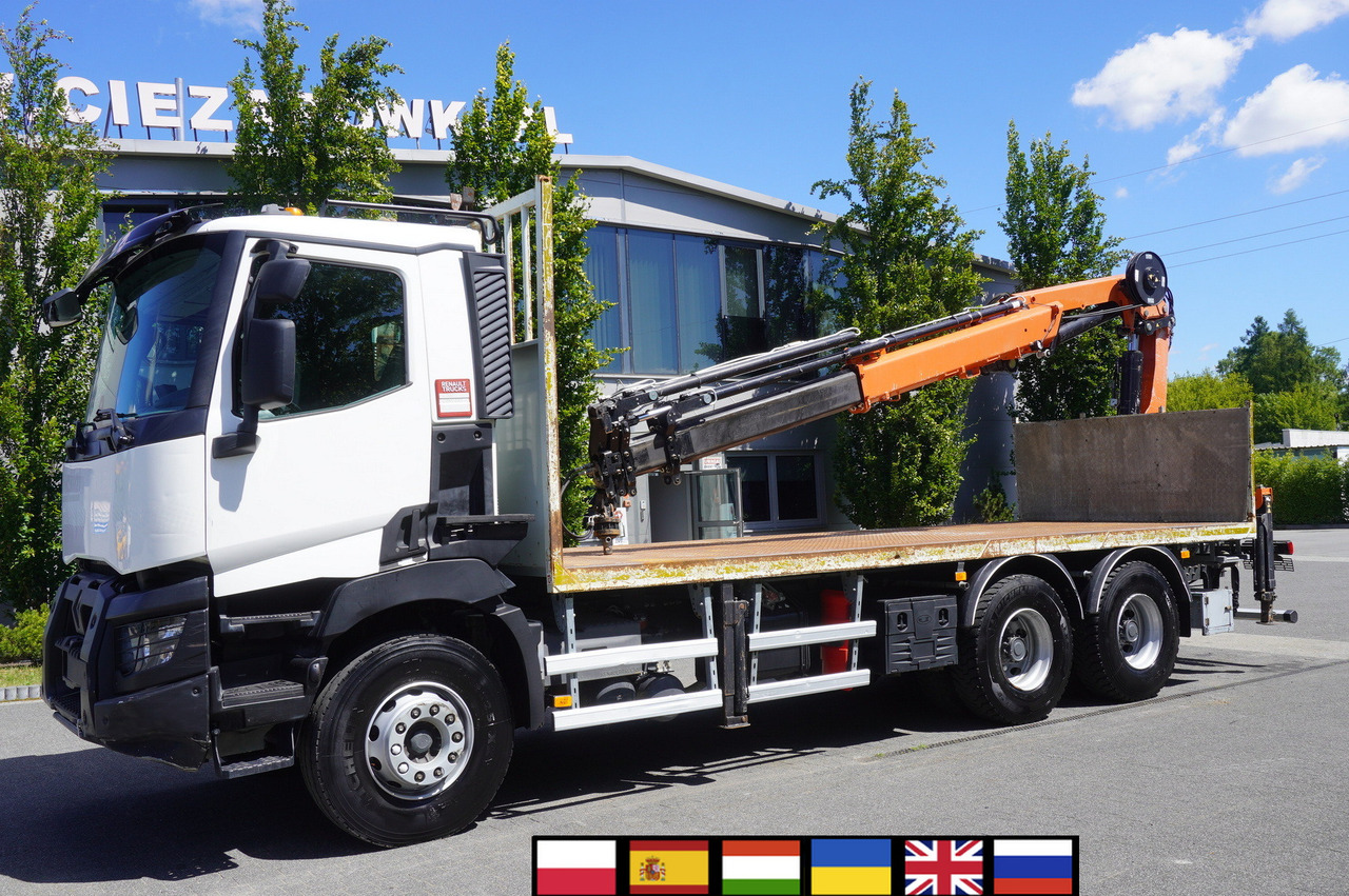 RENAULT C380 Comfort 6x4 / Atlas 6.1 T crane / range 12.3 m - 크레인 트럭 : 사진 1 RENAULT C380 Comfort 6x4 / Atlas 6.1 T crane / range 12.3 m - 크레인 트럭 : 사진 1