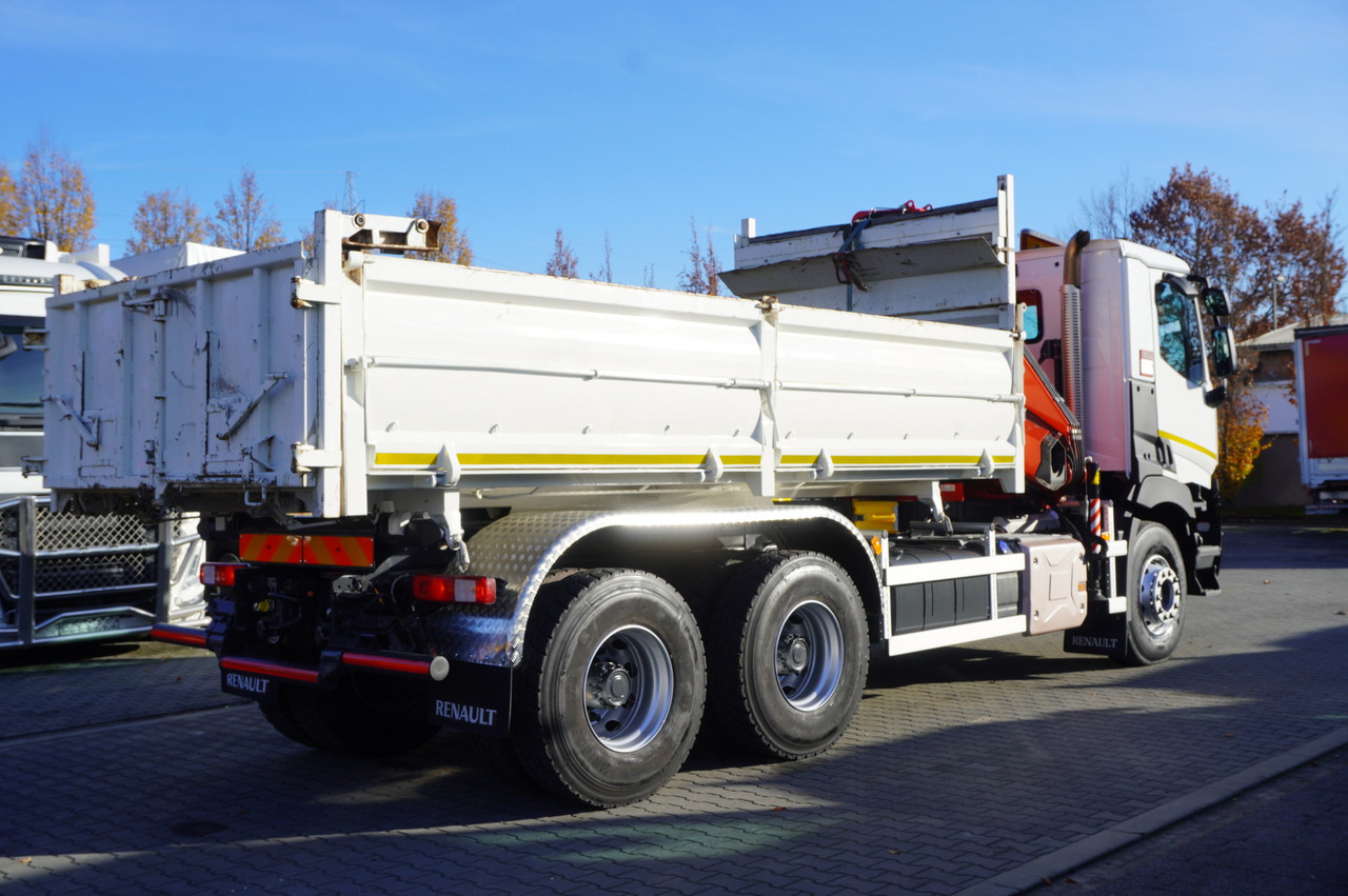 RENAULT C380 E6 6×4 / HDS Fassi F135 2700 MTH / Range 8 m / 5.6 t lifting capacity / 3-side tipper / Bortmatic - 크레인 트럭 : 사진 4 RENAULT C380 E6 6×4 / HDS Fassi F135 2700 MTH / Range 8 m / 5.6 t lifting capacity / 3-side tipper / Bortmatic - 크레인 트럭 : 사진 4