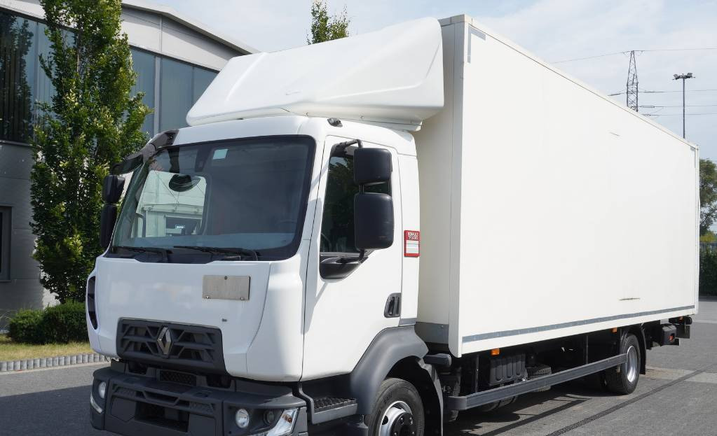 RENAULT D12 E6 / Container 18 pallets / tail lift - 박스 트럭 : 사진 1 RENAULT D12 E6 / Container 18 pallets / tail lift - 박스 트럭 : 사진 1