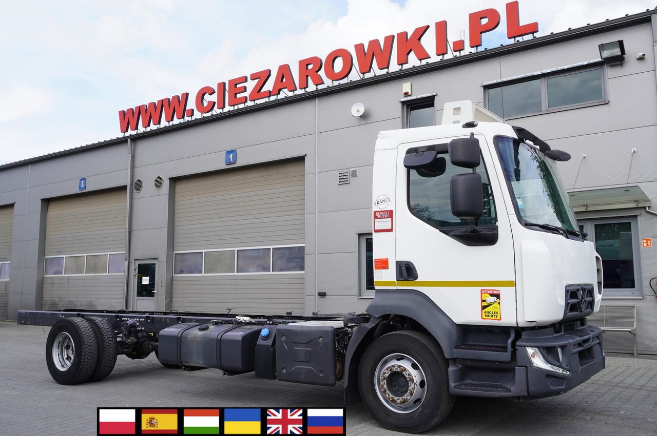 RENAULT D16 / Chassis 7.1 m / Differential lock - 컨테이너 운반 장치/ 스와프 보디 트럭 : 사진 1 RENAULT D16 / Chassis 7.1 m / Differential lock - 컨테이너 운반 장치/ 스와프 보디 트럭 : 사진 1