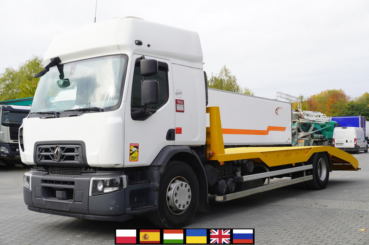 RENAULT D19 Wide Glob / 7.8 m NEW tow truck / 280 tho. km - 자동 운반 장치 트럭 : 사진 1 RENAULT D19 Wide Glob / 7.8 m NEW tow truck / 280 tho. km - 자동 운반 장치 트럭 : 사진 1