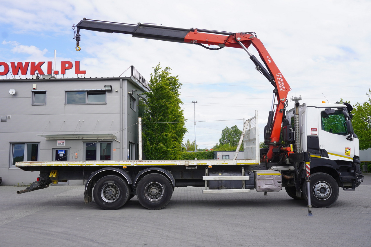 RENAULT K380 6x4 / FASSI F175 crane 7.85 t / 120 thousand km! - 크레인 트럭 : 사진 5 RENAULT K380 6x4 / FASSI F175 crane 7.85 t / 120 thousand km! - 크레인 트럭 : 사진 5