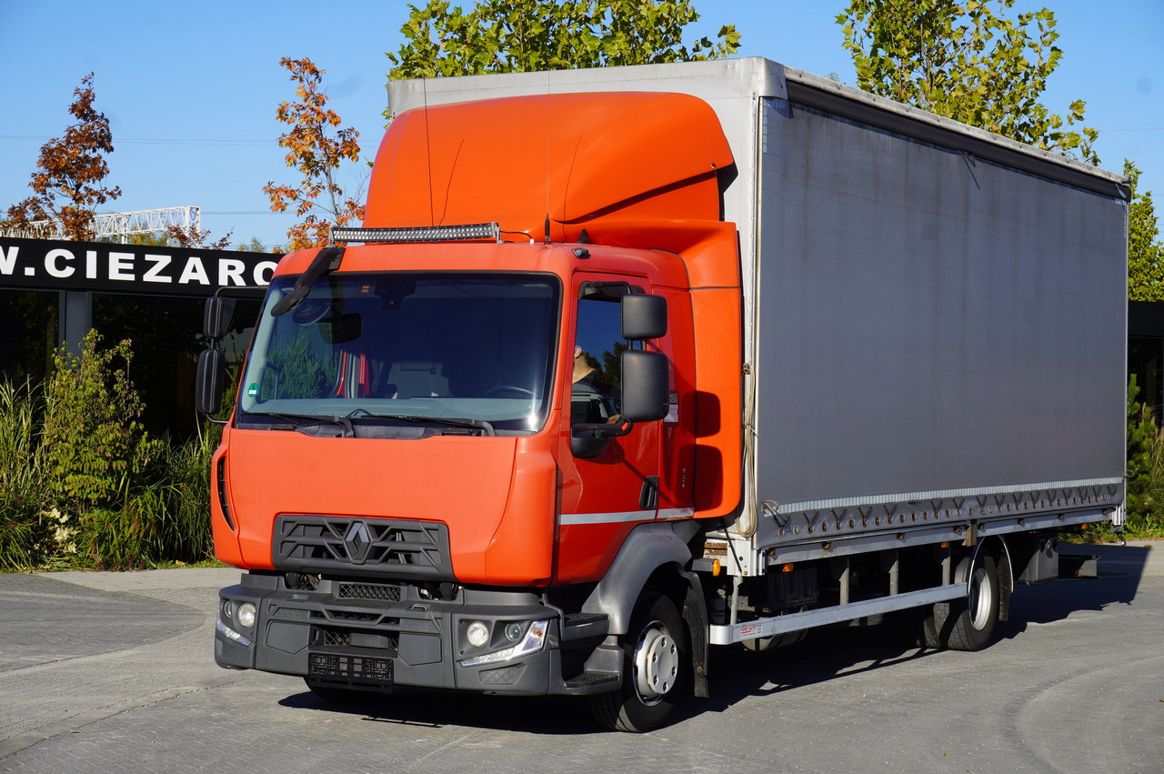 RENAULT Midlum 12.245 / dropside / sleeper / 18 pallets - 커튼사이더 트럭 : 사진 1 RENAULT Midlum 12.245 / dropside / sleeper / 18 pallets - 커튼사이더 트럭 : 사진 1