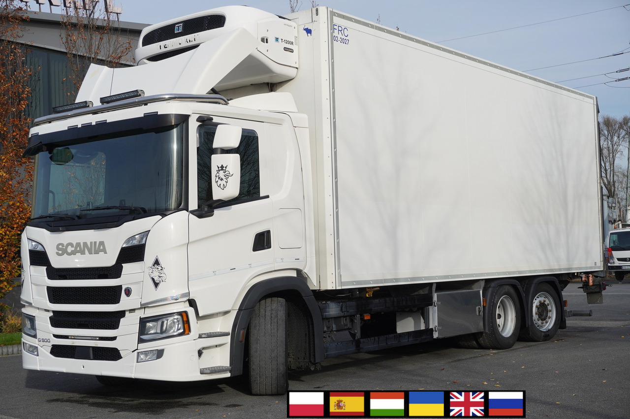 SCANIA G500 6x2 / Schmitz Refrigerator 19 EPAL Multitemperatura / Thermoking T1200R / Steering axle / 280 cm height - 냉동탑차 : 사진 1 SCANIA G500 6x2 / Schmitz Refrigerator 19 EPAL Multitemperatura / Thermoking T1200R / Steering axle / 280 cm height - 냉동탑차 : 사진 1