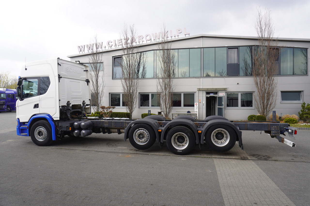 SCANIA G500 8x2 / 2nd axis steered / Chassis 8.35 m / 2021 - 크레인 트럭 : 사진 4 SCANIA G500 8x2 / 2nd axis steered / Chassis 8.35 m / 2021 - 크레인 트럭 : 사진 4