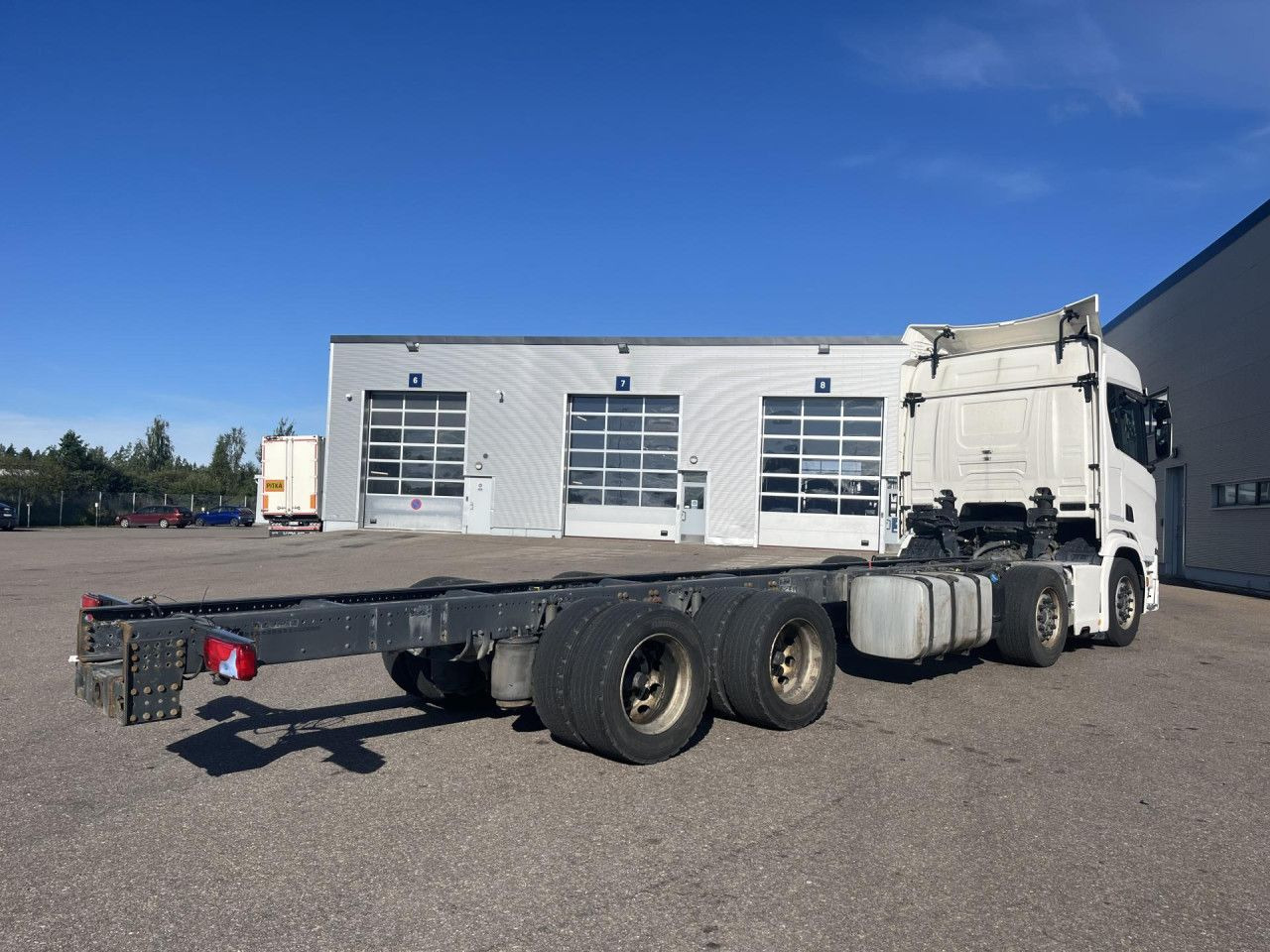 SCANIA R 540 B8x4NB / Truck chassis / Sleeper cab - 캡 새시 트럭 : 사진 2 SCANIA R 540 B8x4NB / Truck chassis / Sleeper cab - 캡 새시 트럭 : 사진 2
