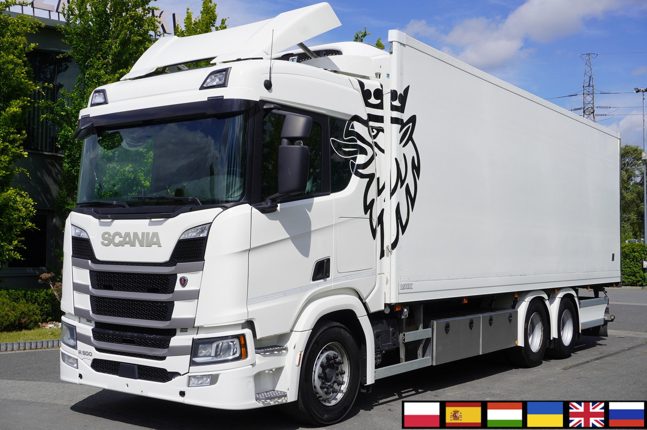 SCANIA R500 6x2 E6 refrigerated Doppelstock 40 EPAL - 냉동탑차 : 사진 1 SCANIA R500 6x2 E6 refrigerated Doppelstock 40 EPAL - 냉동탑차 : 사진 1