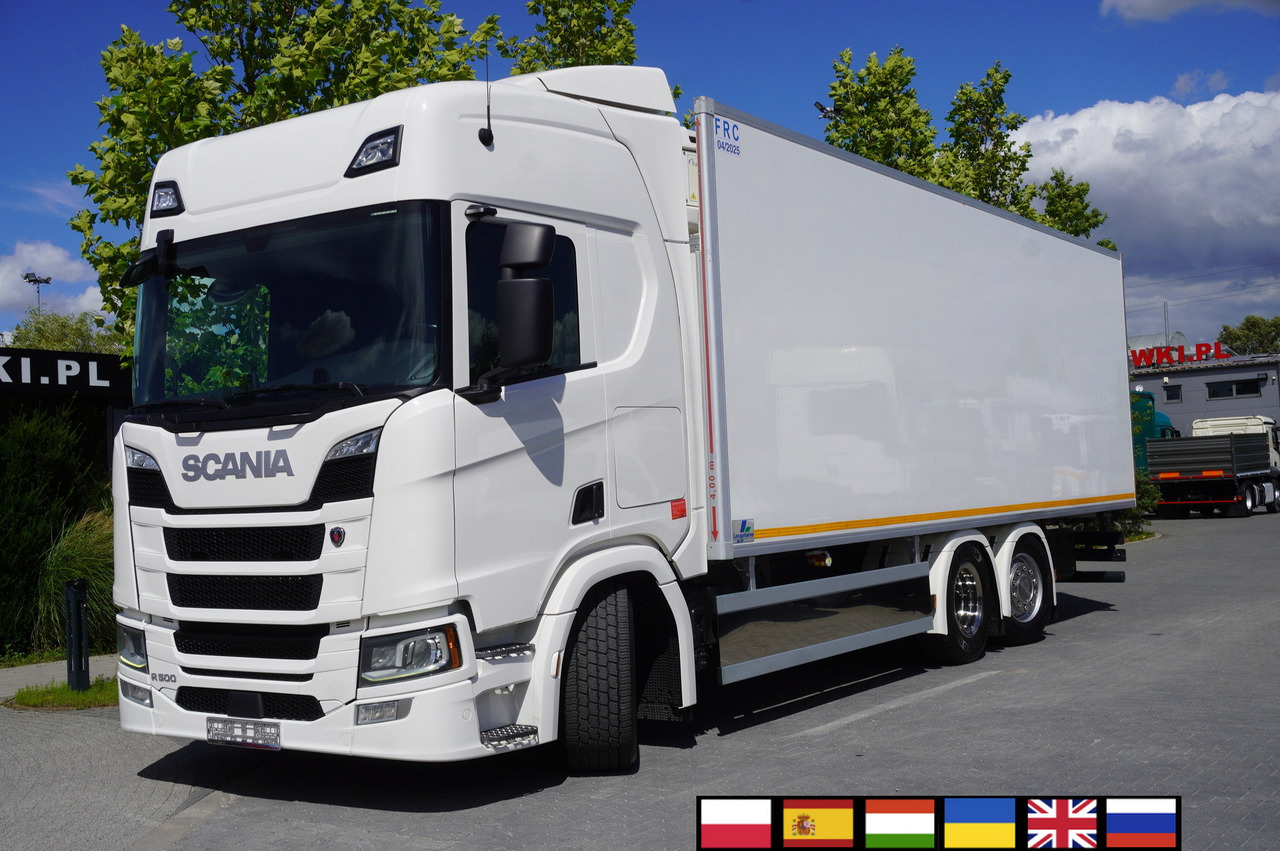 SCANIA R500 / Lecapitaine refrigerator 20 EPAL / Carrier Supra 950 / Steered 3rd axle - 냉동탑차 : 사진 1 SCANIA R500 / Lecapitaine refrigerator 20 EPAL / Carrier Supra 950 / Steered 3rd axle - 냉동탑차 : 사진 1