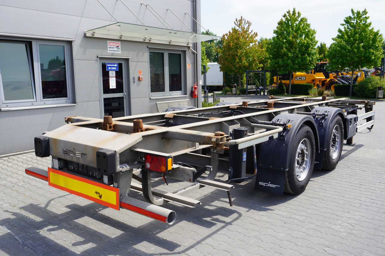 SPIER Trailer ZWL 290 BDF / 18 t - 새시 트레일러 : 사진 4 SPIER Trailer ZWL 290 BDF / 18 t - 새시 트레일러 : 사진 4