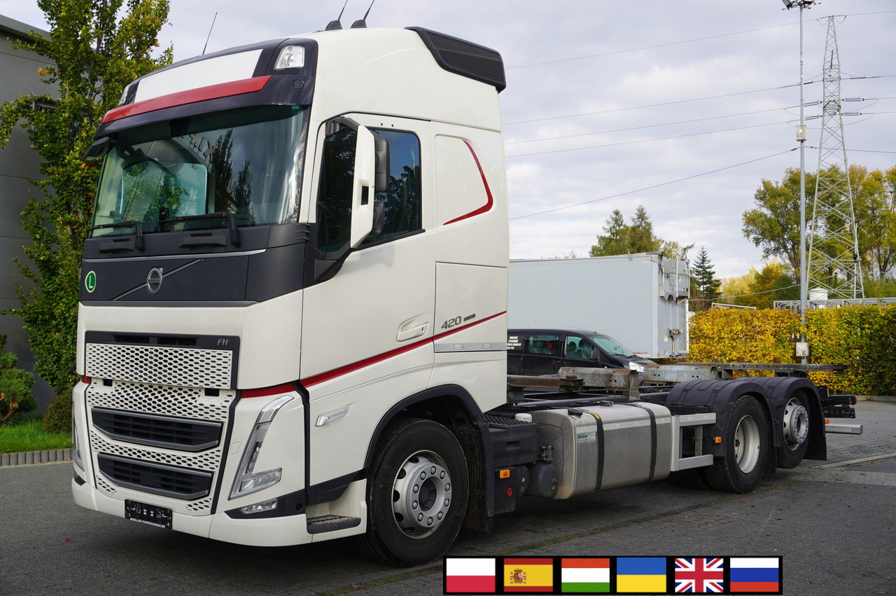 VOLVO FH 420 6x2 / BDF / 2022 - 컨테이너 운반 장치/ 스와프 보디 트럭 : 사진 1 VOLVO FH 420 6x2 / BDF / 2022 - 컨테이너 운반 장치/ 스와프 보디 트럭 : 사진 1